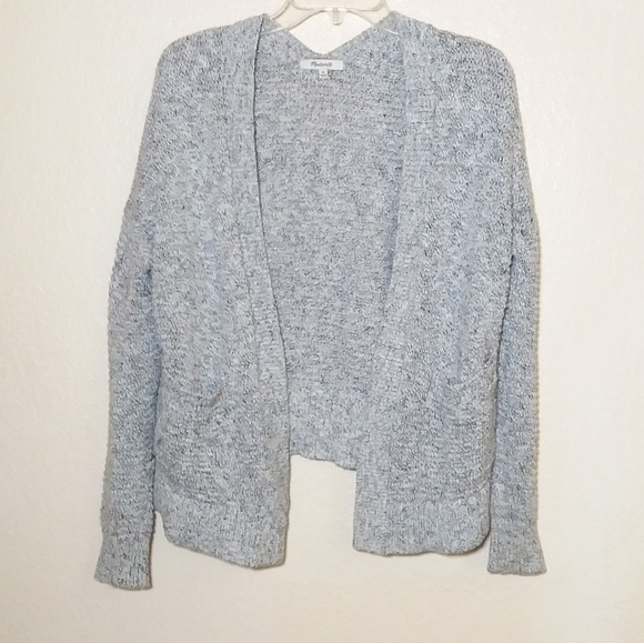 Madewell Grey Cardigan Sweater - Picture 4 of 8